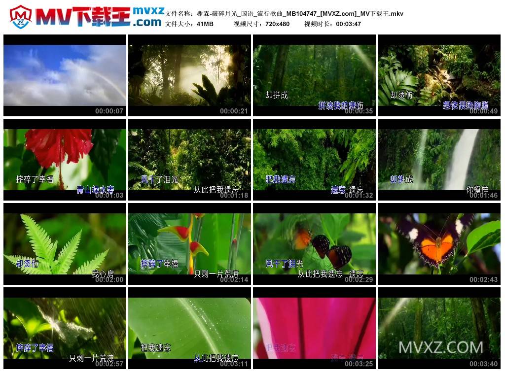 榭霖-破碎月光_国语_流行歌曲_MB104747
